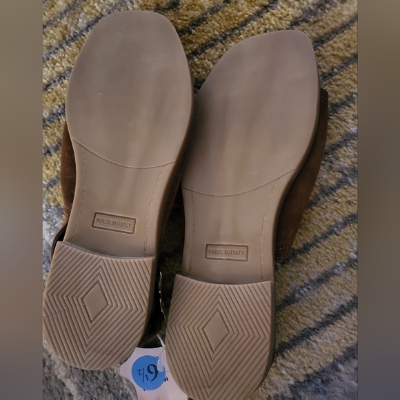 ILARIA SARTORI SIZE 6.5 GENUINE SUEDE BROWN SANDAL MADE IN ITALY - Picture 4 of 5